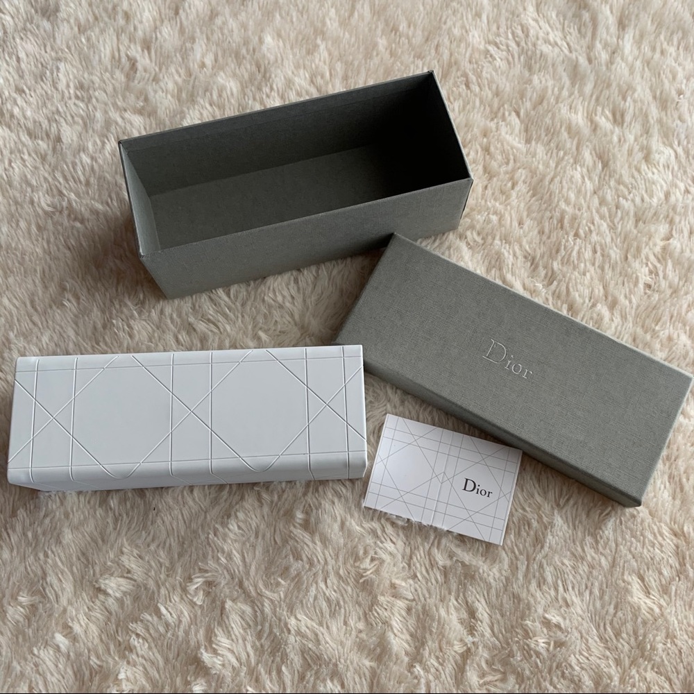 White Dior Sunglasses Box